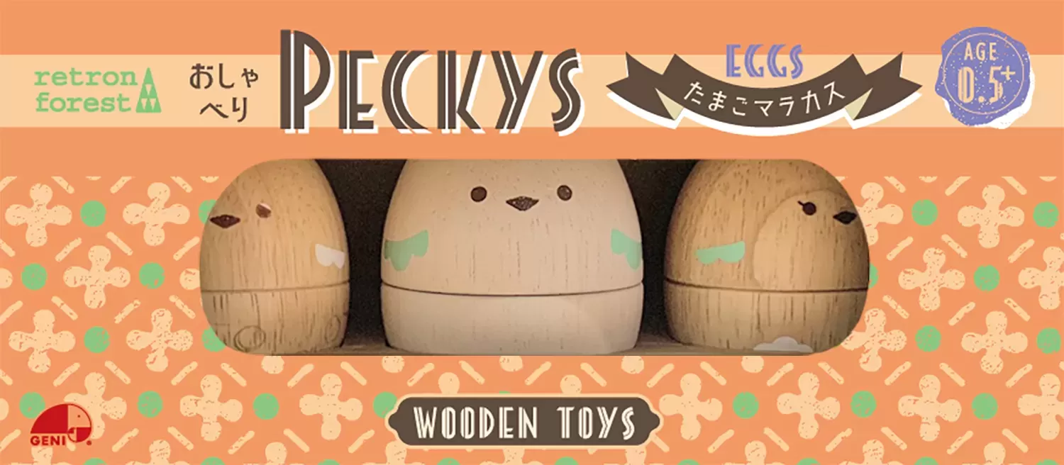 たまごﾏﾗｶｽ おしゃべりPeckys